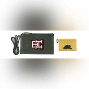 Tommy Hilfiger Anthony Ramos Genuine Leather Wallet, Lanyard, Credit Card Holder